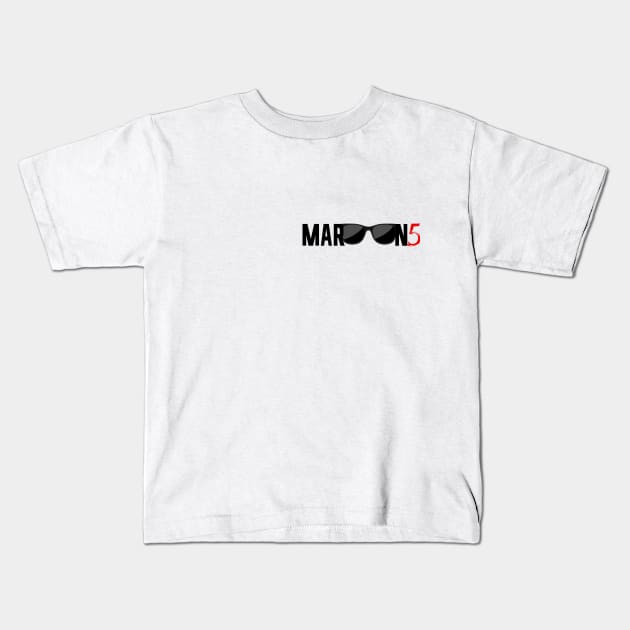 Adam Levine  Sugar Maroon 5 Kids T-Shirt by Fifi Art